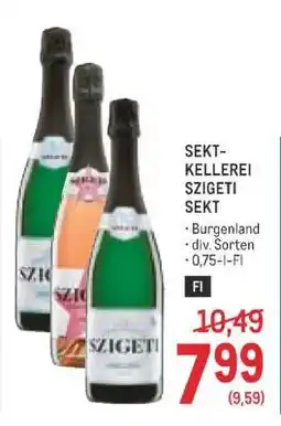 Metro SEKT-KELLEREI SZIGETI SEKT Angebot