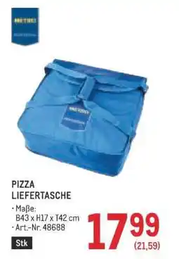 Metro PIZZA LIEFERTASCHE Angebot