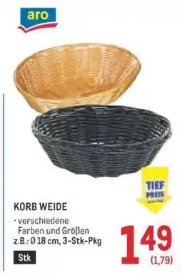 Metro KORB WEIDE Angebot