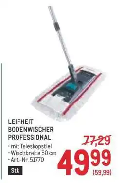 Metro LEIFHEIT BODENWISCHER PROFESSIONAL Angebot