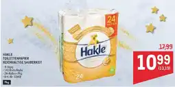 Metro HAKLE TOILETTENPAPIER REICHHALTIGE SAUBERKEIT Angebot