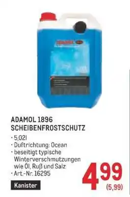 Metro ADAMOL 1896 SCHEIBENFROSTSCHUTZ Angebot