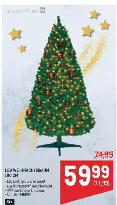 Metro LED WEIHNACHTSBAUM 180 CM Angebot