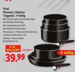 Lidl Tefal Pfannen-/Topfset „Ingenio“, 4-teilig Angebot