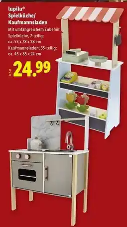 Lidl lupilu Spielküche/Kaufmannsladen Angebot
