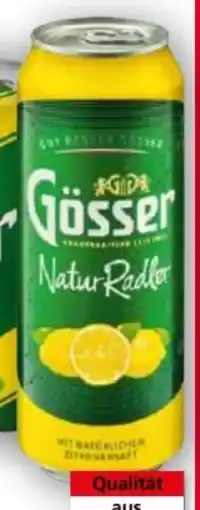Norma Gösser Natur-Radler Zitrone Angebot
