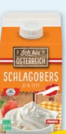 PENNY Ich bin Österreich Schlagobers Angebot