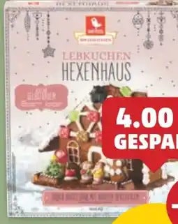 PENNY Weiss Lebkuchen Hexenhaus Angebot