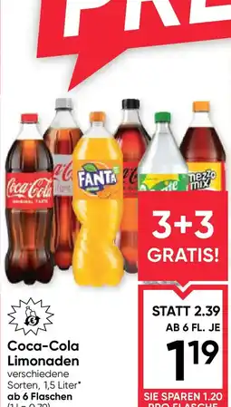 Maximarkt Coca-cola limonaden Angebot