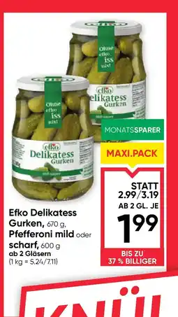 Maximarkt Efko Delikatess Gurken Angebot