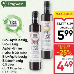 Maximarkt Bio-apfeapfel-birne naturtrüb oder bio-essig bio-apfelessig blütenhonig Angebot