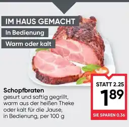 Maximarkt Schopfbraten Angebot