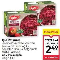 Maximarkt Iglo rotkraut Angebot