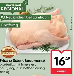 Maximarkt Frische Österr. Bauernente Angebot