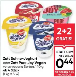 Maximarkt Zott sahne-joghurt Angebot