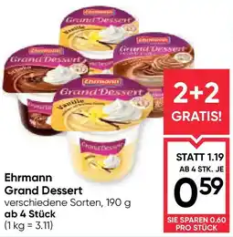 Maximarkt Ehrmann grand dessert Angebot