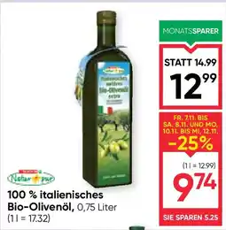 Maximarkt 10100% italienisches bio-olivenöl Angebot