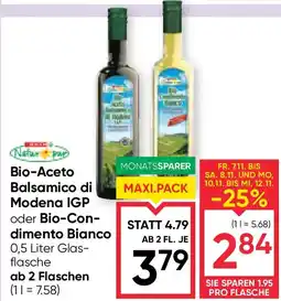 Maximarkt bio-aceto balsamico di modena igp Angebot