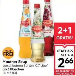 Maximarkt Mautner Sirup Angebot