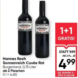 Maximarkt Hannes reeh sonnenreich cuvée rot Angebot