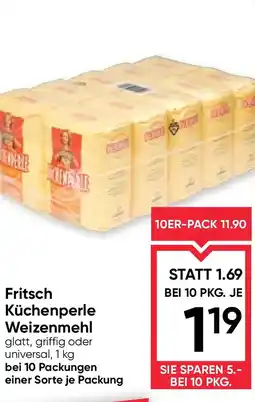 Maximarkt Fritsch küchenperle weizenmehl Angebot