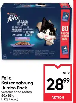 Maximarkt Felix katzennahrung Jumbo Pack Angebot