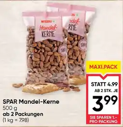 Maximarkt SPAR Mandel-Kerne Angebot