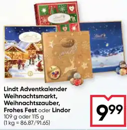 Maximarkt Lindt adventkalender weihnachtsmarkt, weihnachtszauber Angebot