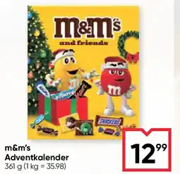 Maximarkt m&m's Adventkalender Angebot