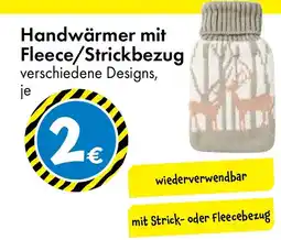TEDi Handwärmer mit Fleece/Strickbezug Angebot