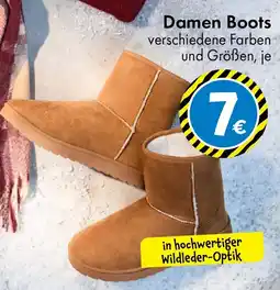 TEDi Damen Boots Angebot