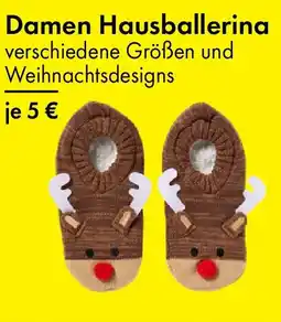 TEDi Damen Hausballerina Angebot