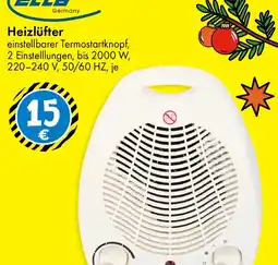 TEDi Heizlüfter Angebot