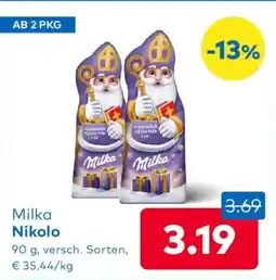 T&G Milka Nikolo Angebot