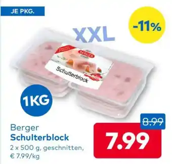 Berger Schulterblock