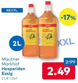 T&G Mautner Markhof Hesperiden Essig Angebot