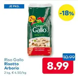 T&G Riso Gallo Risotto Arborio+ Angebot
