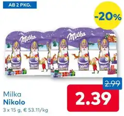 T&G Milka Nikolo Angebot