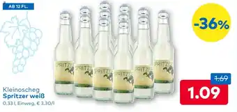 T&G Kleinoscheg Spritzer weiß Angebot