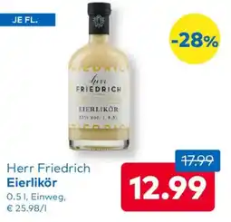 T&G Herr Friedrich Eierlikör Angebot