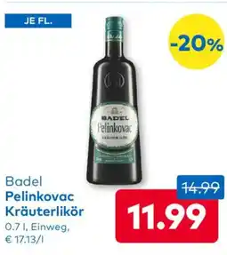 T&G Badel Pelinkovac Kräuterlikör Angebot