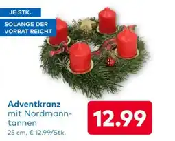 T&G Adventkranz mit Nordmann- tannen Angebot