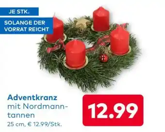 T&G Adventkranz mit Nordmann- tannen Angebot