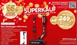 Interspar Akku-Staubsauger XFlex Force Angebot