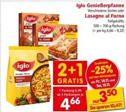 Interspar Iglo Genießerpfanne Angebot