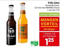 Interspar Fritz Limo Angebot