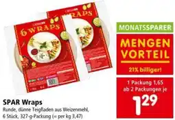 Interspar SPAR Wraps Angebot