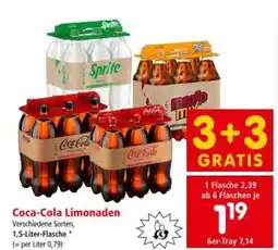 Interspar Coca-Cola Limonaden Angebot