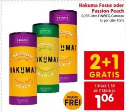 Interspar Hakuma focus oder passion peach Angebot