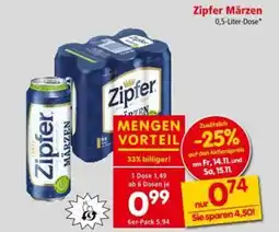 Interspar Zipfer Märzen Angebot